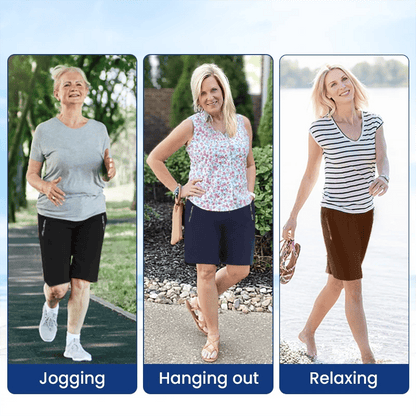 CoolStride – Atmungsaktive Eisseiden-Stretchshorts