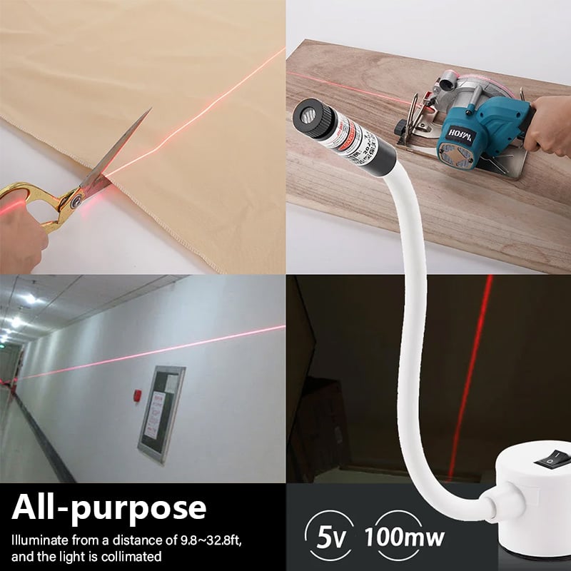 🔥NEUJAHRS-ANGEBOT – Magnetisches Positionierungs-Laserlicht für Nähmaschinen