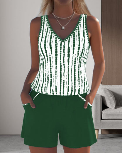 CoastalEase Tankini – Urlaubsschwimmbekleidung