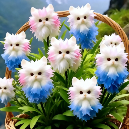 🔥 ¡Encanta tu jardín! ¡Plantas mágicas! ¡Semillas deslumbrantes de ojo de gato! 🌸✨