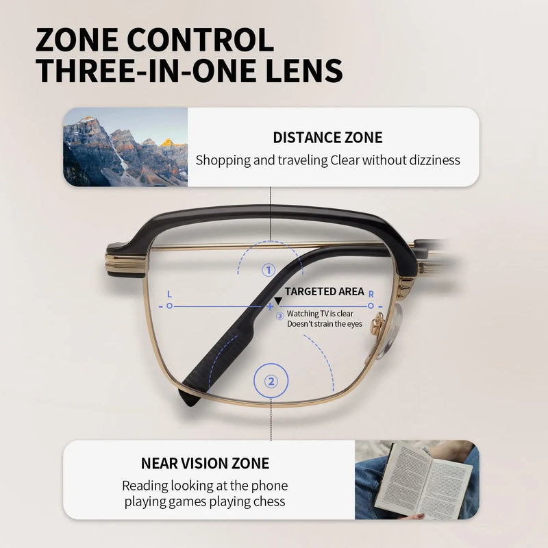 FocusPro – Gafas de lectura HD con ajuste automático