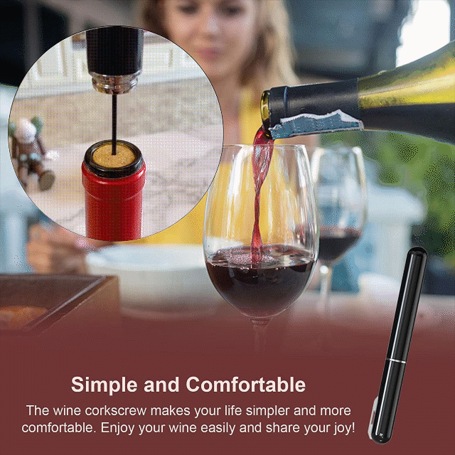 AirPop Pro – Sacacorchos de vino de presión de aire