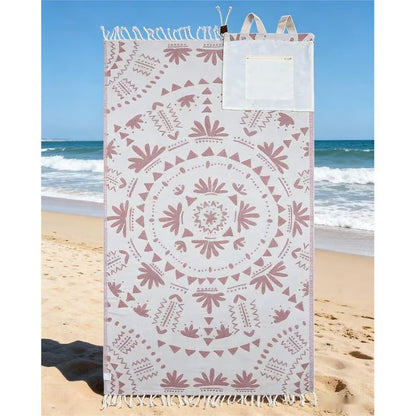CoastCarry – Sandabweisender Handtuch-Rucksack für Strandtage