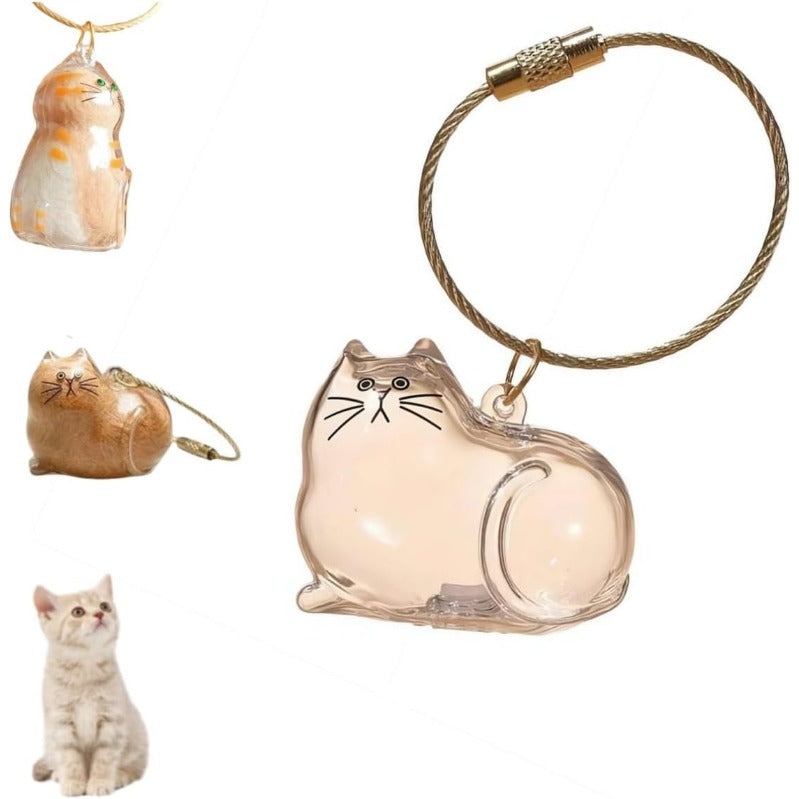 PawMemory – Set de llaveros conmemorativos para gatos