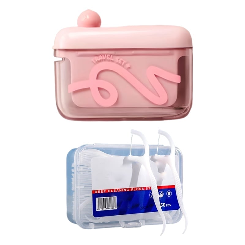 SmileFlow | Estuche Portátil para Hilo Dental
