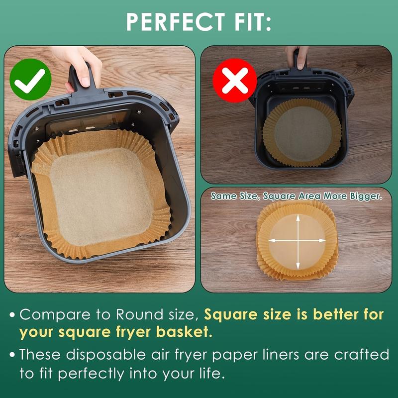 GoldenCook Liners – Accesorios Esenciales para Freidoras de Aire