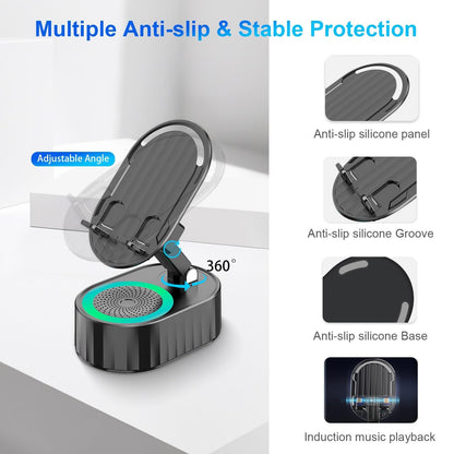 VibeDock – Soporte para celular con amplificador de sonido