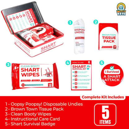 PanicPack – Kit de supervivencia para diarrea inesperada