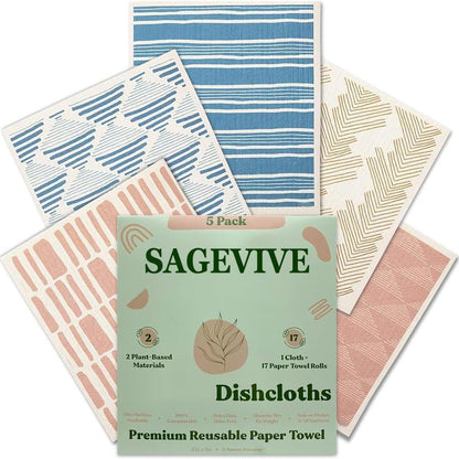 SparkleWipe – Paños de Limpieza de Cocina Multiusos