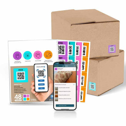 TrackTag - Etiquetas QR inteligentes para almacenamiento e inventario