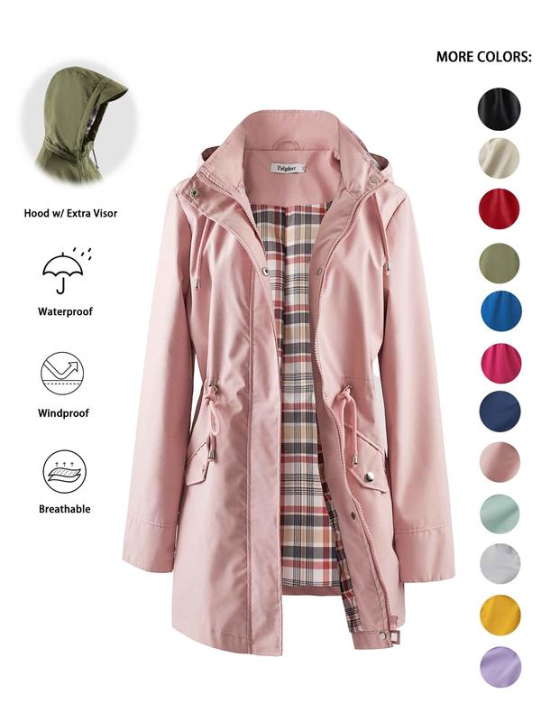 Rainelle – Chaqueta cortavientos con capucha