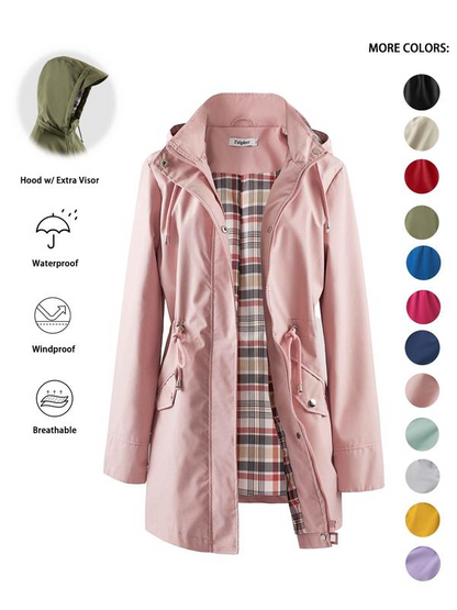 Rainelle – Chaqueta cortavientos con capucha