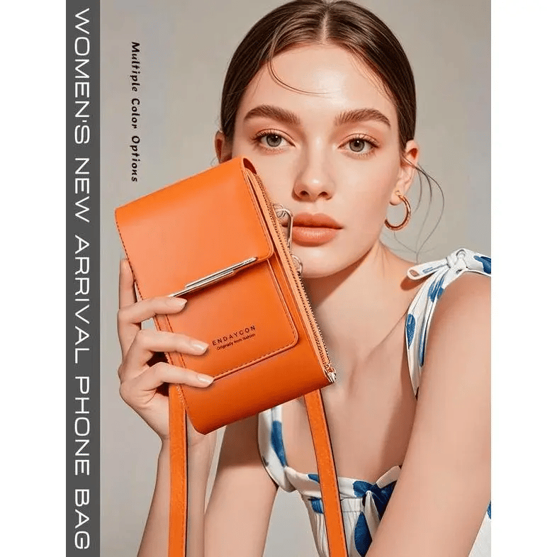 TouchCarry – Bolso tipo mensajero para mujer con pantalla táctil