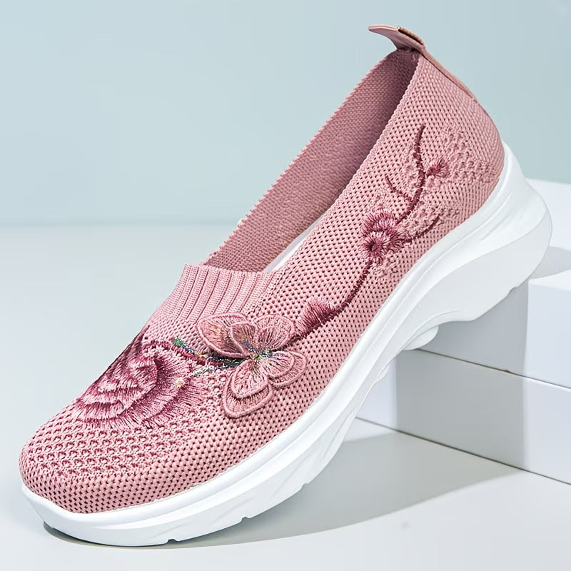 VelvetFlutter – Stilvolle bestickte Loafer