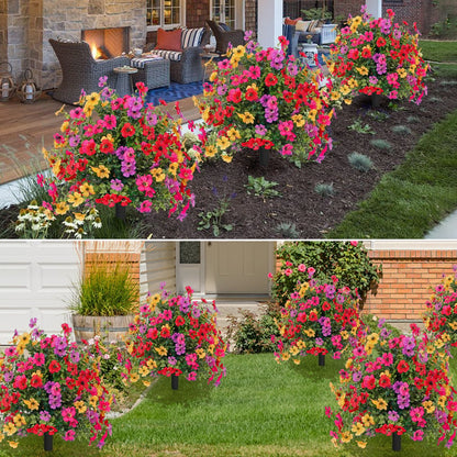 VividPetals – Allwetter-Blumenset