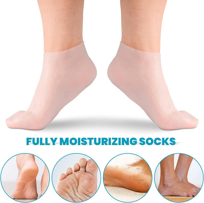 Calcetines VelvetHeel – Cuidado para pies de piel suave