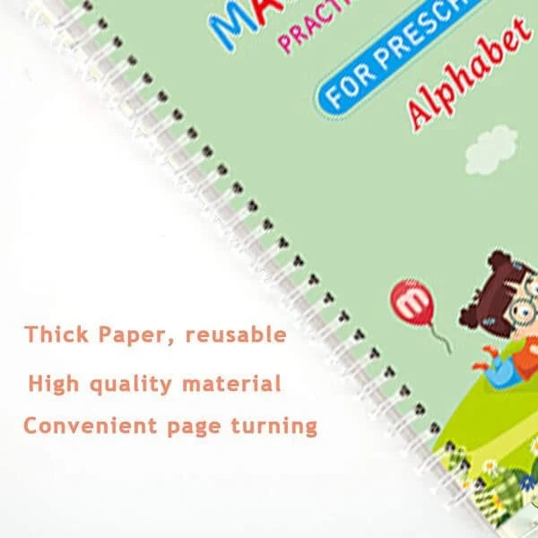 WonderWrite – Libros mágicos de caligrafía y aprendizaje