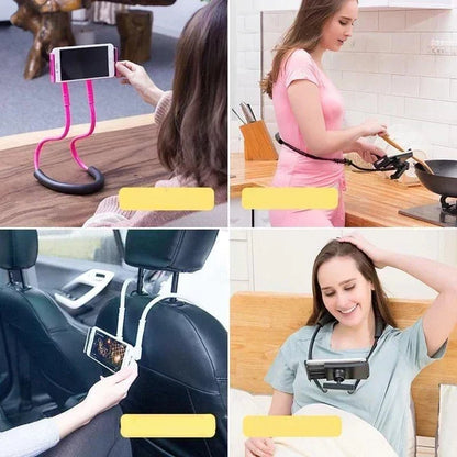 LazyGrip – Soporte de teléfono manos libres para el cuello