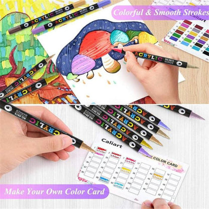 ColorCraft – Dual-Tip-Acrylmarker für Präzisionskunst