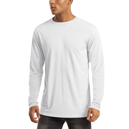 SunShield Pro - Camiseta de alto rendimiento de manga larga para hombre con protección UPF 50+