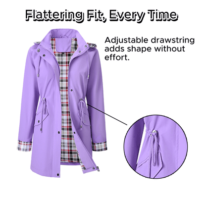 Rainelle – Chaqueta cortavientos con capucha