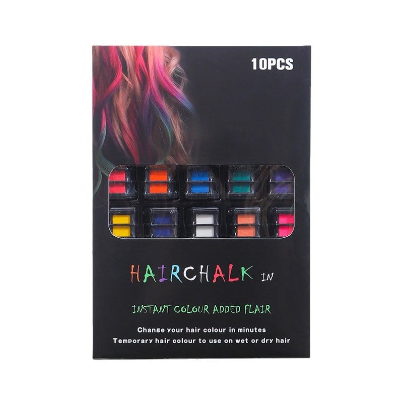 VibeColor – Peine de tiza para el cabello – Kit de estilo creativo