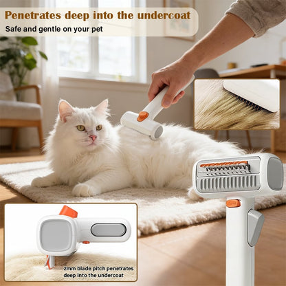 PawGroom – Cepillo y peine para mascotas con autodistrición