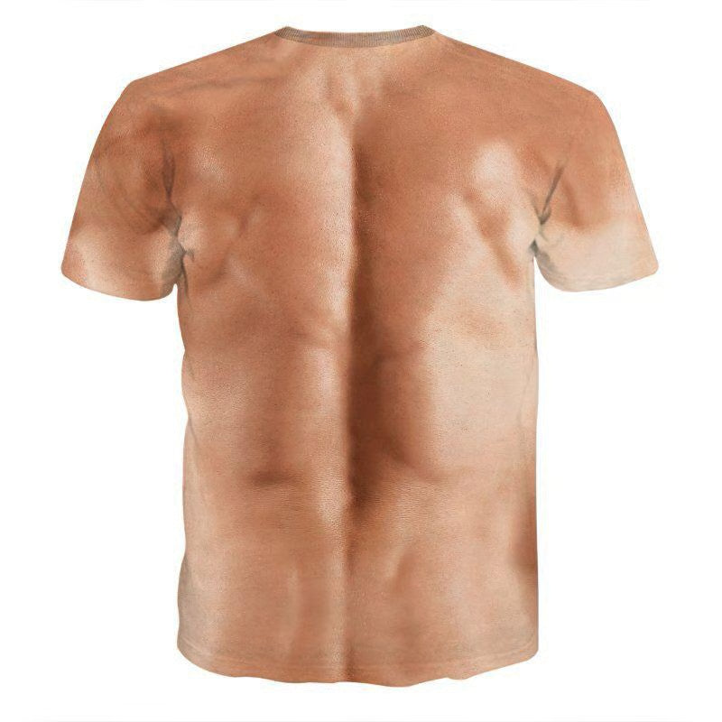 FlexInk – Muskel-Tattoo-Illusion T-Shirt