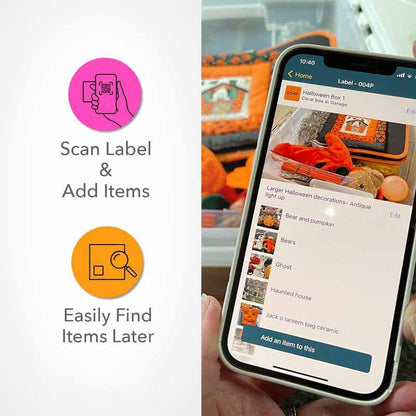 TrackTag - Etiquetas QR inteligentes para almacenamiento e inventario
