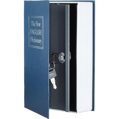 Caja fuerte con cerradura de libro oculto