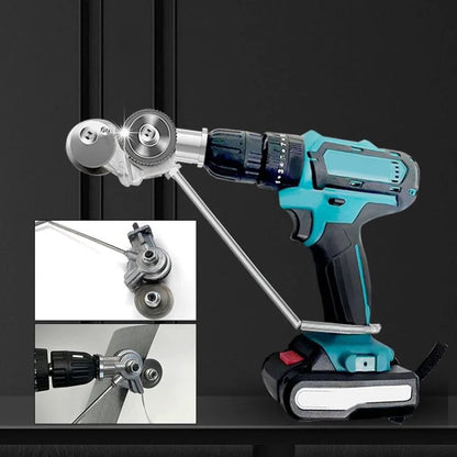 DrillShear – Aditamento cortador de metal para taladro eléctrico