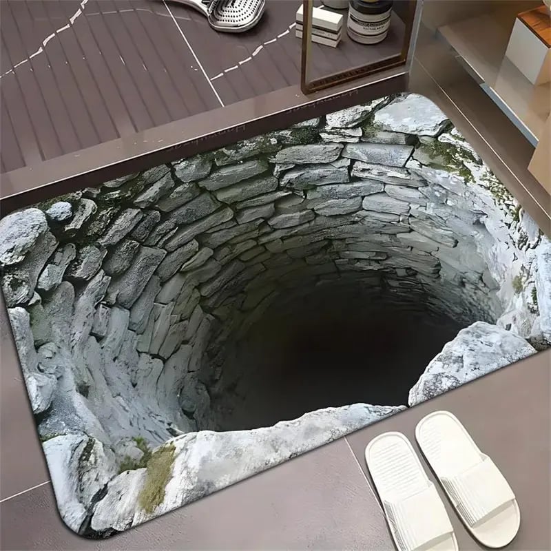 DepthDoor – 3D-Illusions-Fußmatte