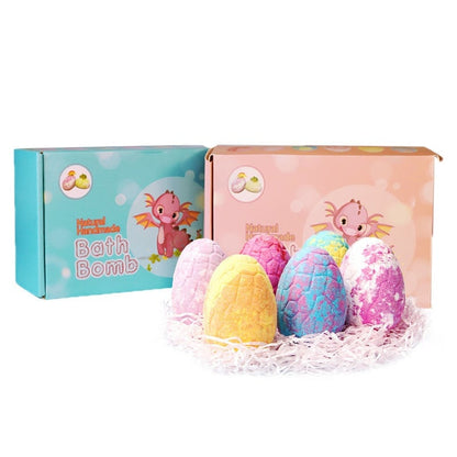 DinoGlow – Spaßige & bunte Badebomben-Eier