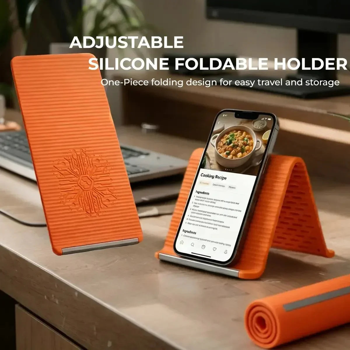 FlexiRise – Soporte Flexible de Silicona para Teléfono