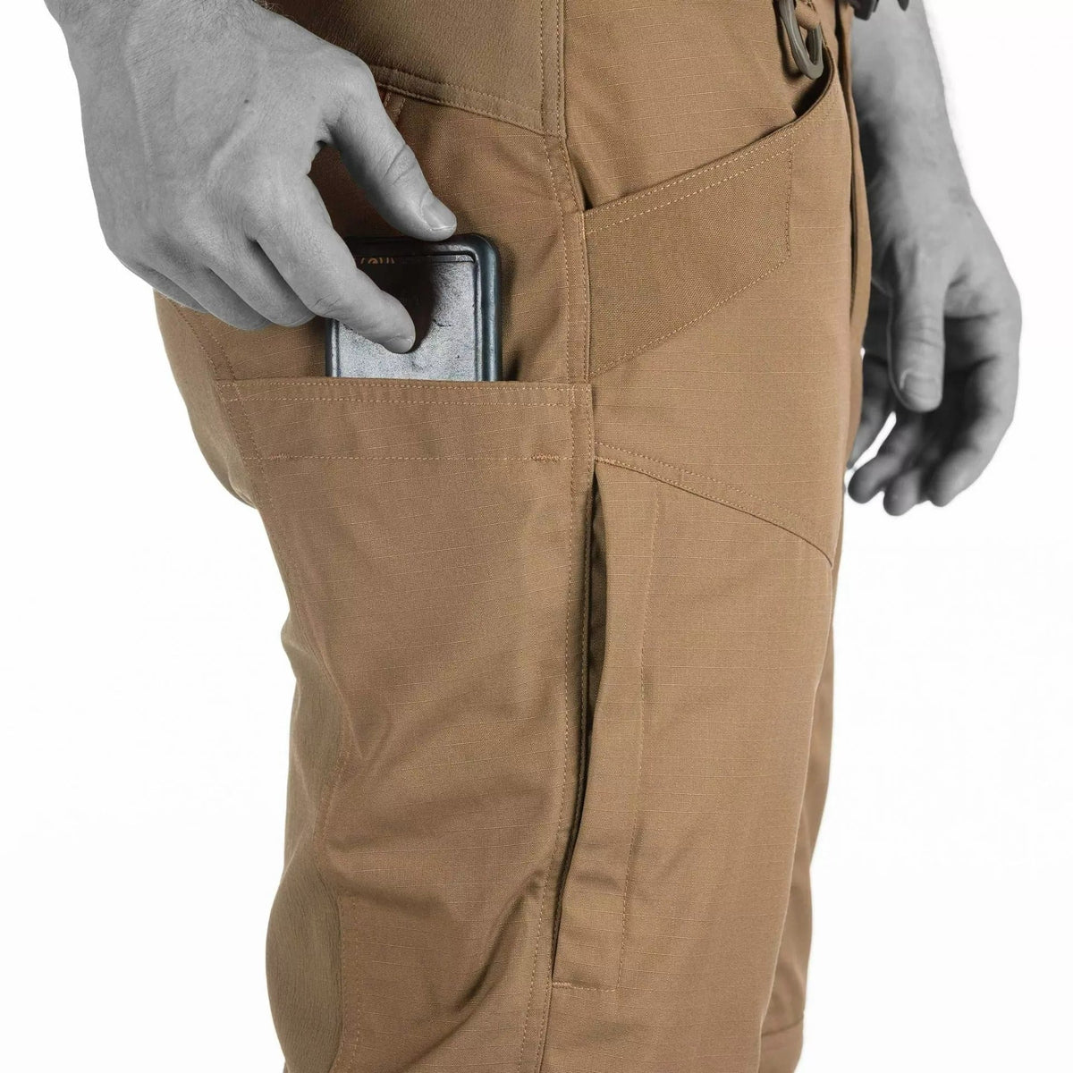 Unisex - Pantalones de trabajo de tejido antidesgarro impermeable