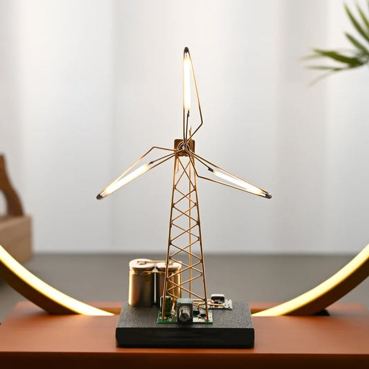 GlowMill – DIY-Windmühlen-Nachtlicht