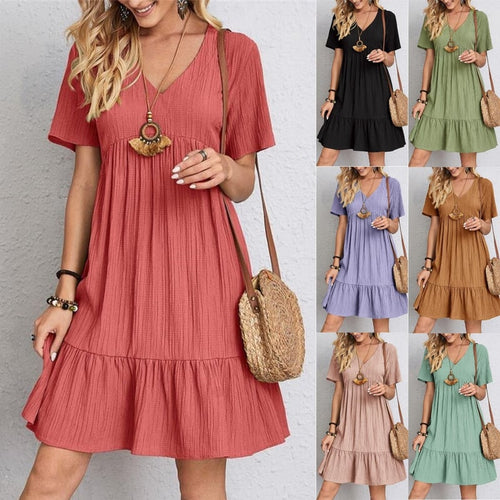 VintageMuse – Damen-Oberteil mit V-Ausschnitt im Retro-Stil