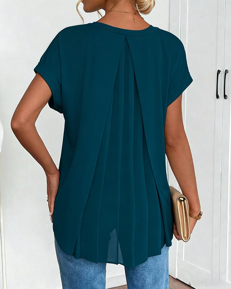 UrbanStitch V – Camiseta informal de patchwork