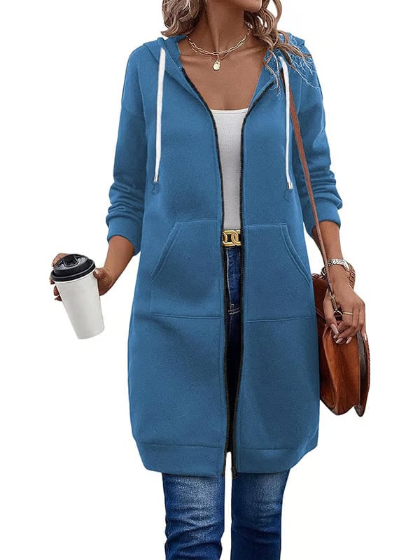 AuraWear – Bequemer Damen-Freizeit-Hoodie aus Polyester