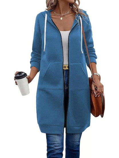 AuraWear – Bequemer Damen-Freizeit-Hoodie aus Polyester
