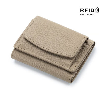AuraVault – Premium-Lederbrieftasche mit RFID-Schutz