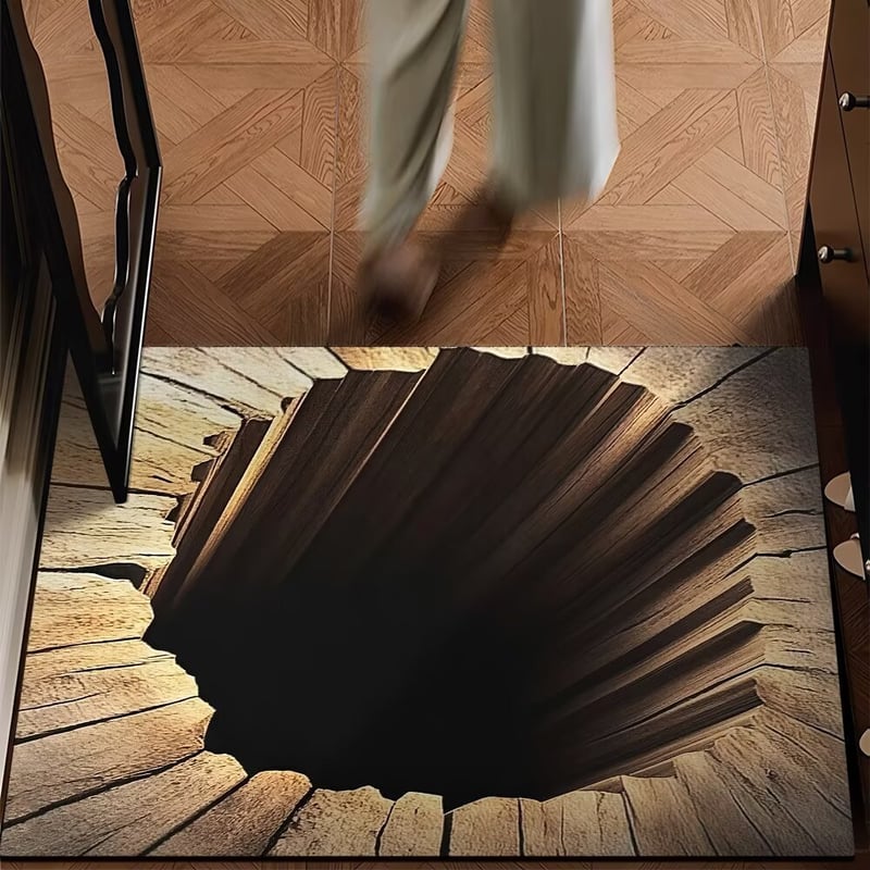 DepthDoor – 3D-Illusions-Fußmatte