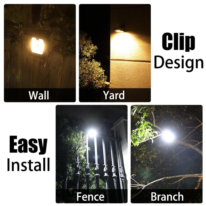 BrightClip – Luces LED Portátiles con Sensor de Movimiento (de Clip)