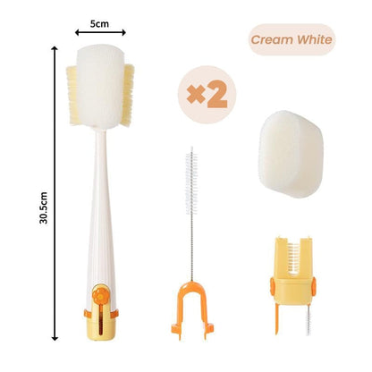BrushPro | Cepillo de limpieza de botellas 5 en 1 versátil