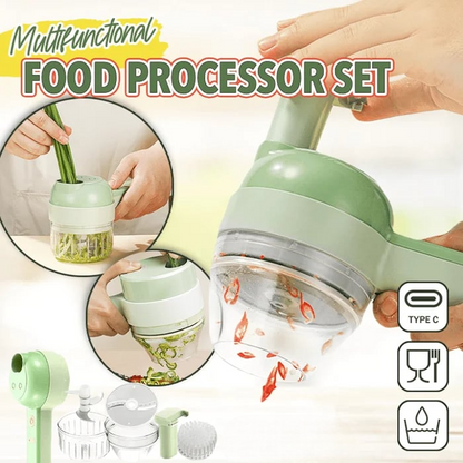 VegiChop – Kompaktes 4-in-1-Schneidesystem