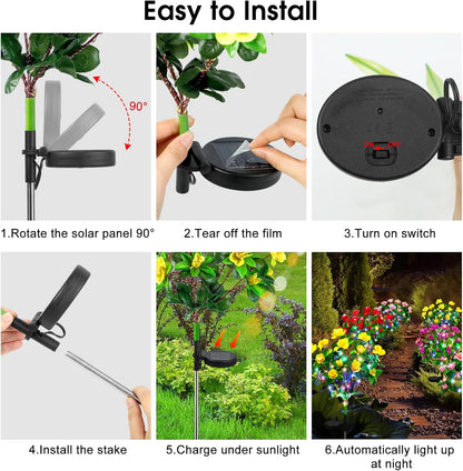 LumaBloom – Luces de Jardín Conmemorativo EverGlow