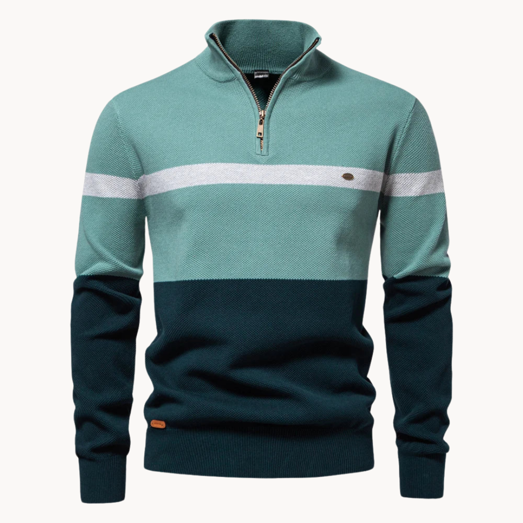 Connor Quarter-Zip-Pullover | ALEVITA