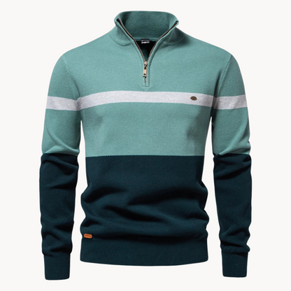 Connor Quarter-Zip-Pullover | ALEVITA
