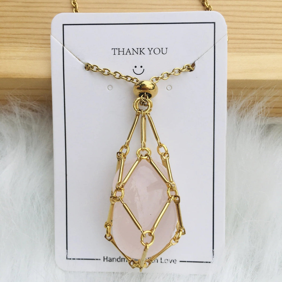 SoulBound - Collar de cristal curativo natural