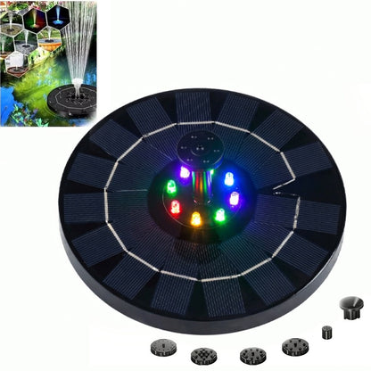 SolarRipple – Sistema de fuente para jardín